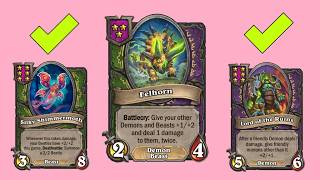 Which synergy to go with… (2x)【Hearthstone Battlegrounds】