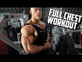 FULL CHEST WORKOUT | 18 DAYS OUT | CLASSIC PHYSIQUE OLYMPIA