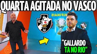 GLOBO ESPORTE RJ 25/02! MARCELO GALLARDO VAI ASSUMIR O VASCO! NOTICIA EXPLODIO! NOTICIAS DO VASCO!