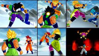 Todos los Ataques Definitivos de los Personajes de la Saga DBS BROLY | Tenkaichi 4