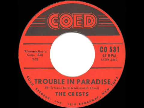 1960 HITS ARCHIVE: Trouble In Paradise - Crests