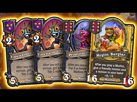 Super Satisfying Murlocs Scaling! | Hearthstone Battlegrounds