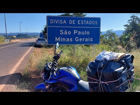 Viagem solo em moto de São Paulo ao Rio Grande do Norte saindo de Ribeirão Preto parte 1.