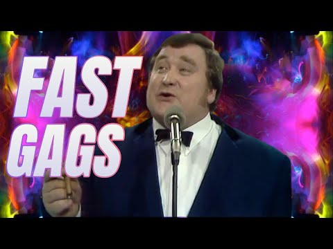 👀😂 Bernard Manning - Fast Gags v1  - Stand Up Gags  😂