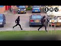 Vlaardingen: Ruit ingegooid bij persfotograaf, verdachten op beeld