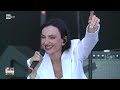 Arisa canta ''Futura'' di Lucio Dalla e ''Il tuo profumo'' al Concerto del Primo Maggio a Roma 2026
