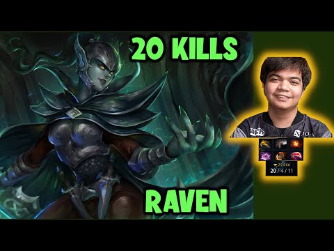 FNATIC. RAVEN CRIT MASTER PA CARRY 20 KILLS SEA PRO DTOA2 7.28c fullgame