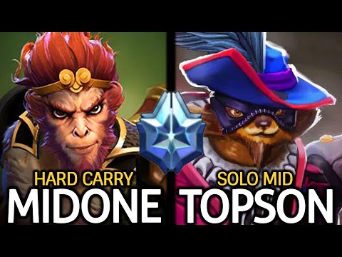 MIDONE Monkey King Carry & TOPSON Pangolier Mid Unstoppable Dota 2