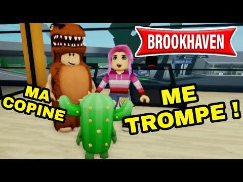 CACTUS DUEL WITH DINOSAUR FOR HIS GIRLFRIEND!! BROOKHAVEN RP - ROBLOX