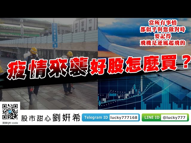 0511廣播題目【股市甜心　劉&#23032;希】疫情利空來襲，好股啥價位買才安心，細節請聽節目