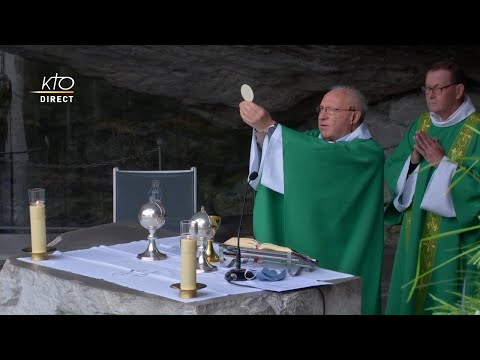 Messe à Lourdes du 15 juin 2020