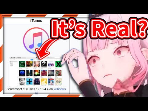 Calli Finds Out Her Music Is on iTunes' Wikipedia Page 【Mori Calliope / HololiveEN】