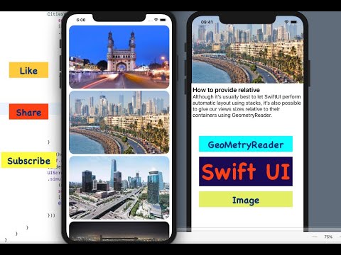 Swift UI | GeoMetryReader | Image | Hero Animation | Scrollview