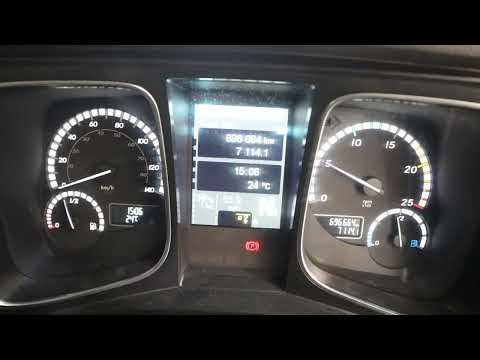 9359 LK67RKE Mercedes Benz Actros 2543 Tractor Units Engine Start