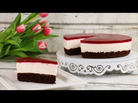 Super einfache HIMBEERTORTE - Himbeer-Mascarpone Torte - Muttertagstorte