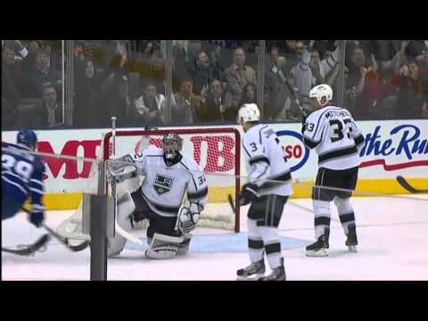 Liles Goal - Kings 1 vs Leafs 1 - Dec 19th 2011 (HD)