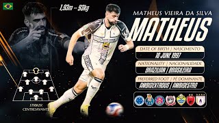 MATHEUS SILVA ⚽ Striker | Centroavante ⚽ Highlights 2025