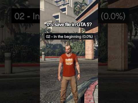 How To Create The Impossible 0% GTA 5 Save File - DarkViperAU