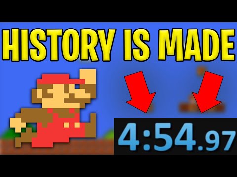 The Greatest Super Mario Bros Speedrun Ever Just Happened