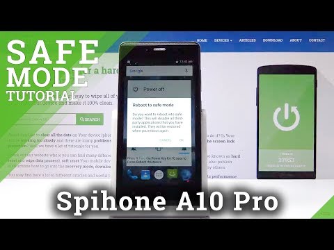 How to Open Safe Mode in SPIPHONE A10 Pro - Diagnostic Mode