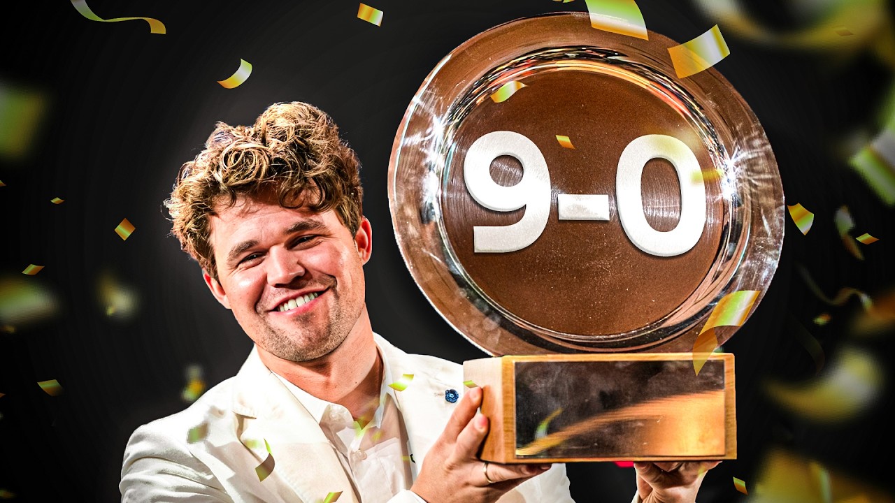 Magnus Carlsen Makes History With PERFECT TOURNAMENT SCORE