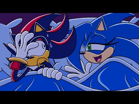 SONICA & SHADOW SLEEP TOGETHER! - [Sonic Comic Dub]