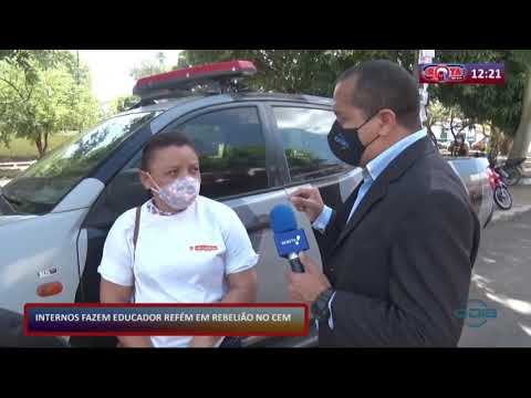 Internos fazem educador refeÌm em rebeliaÌƒo no CEM 28 08 20