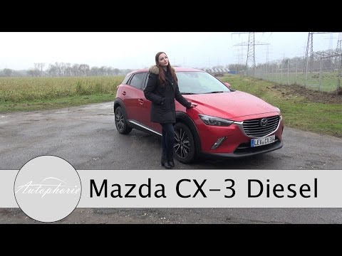 2016 Mazda CX-3 Skyactiv-D 105 Sports-Line Test - Autophorie