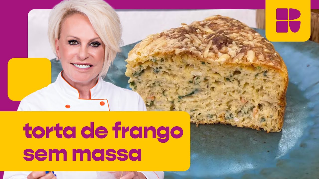 Torta de FRANGO MUITO RECHEADA e SEM MASSA! 😍  | Ana Maria Braga | Mais Você