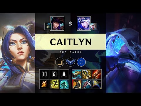 Caitlyn ADC vs Ashe - EUW Diamond Patch 25.17