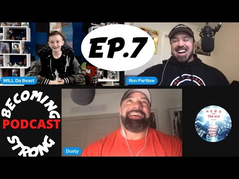 "IT'S JUST BODYBUILDING INVADES"  -- Dusty Hanshaw Ron Partlow ** GETTING STRONGER PODCAST