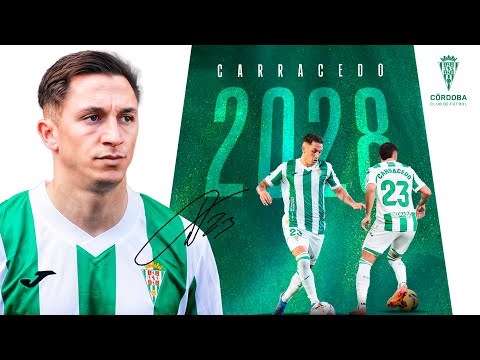 Christian Carracedo, renovado hasta 2028 con el Córdoba C.F.