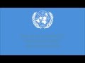 Hymn of the United Nations (with lyrics) 
