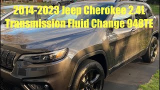 2014-2023 Jeep Cherokee KL - 948TE ZF 9-Speed Transmission Fluid Change