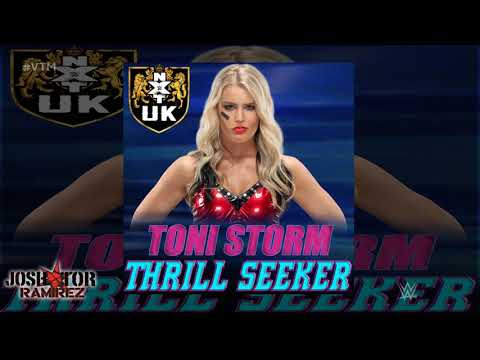 WWE: Thrill Seeker (Toni Storm) by Mark Greenwood - DL with Custom Cover