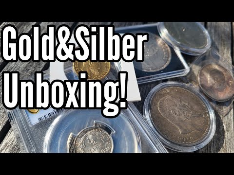 Gold und Silber Unboxing!