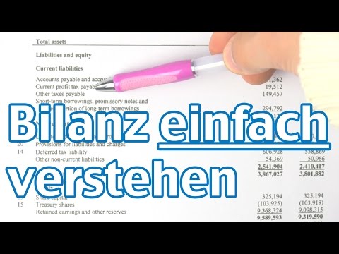 Börse für Anfänger - Die Bilanz eines Unternehmens richtig verstehen - AktienMitKopf.de