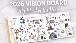 2026 Vision Board | Archer & Olive Journal | Word of the Year + Goal Setting
