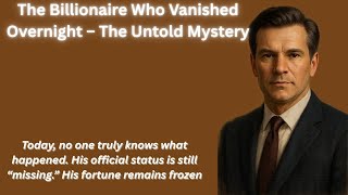 The Billionaire Who Left It All Behind – Mystery of a Vanishing Tycoon