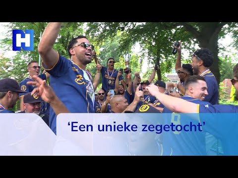 HCAW schrijft geschiedenis: Bussumse honkballers voor het eerst Europees kampioen