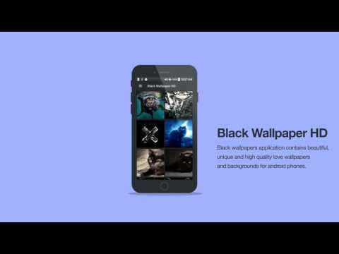 Black Wallpaper HD backgrounds Video