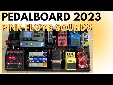 Pedalboard Outubro 2023 - Pink Floyd