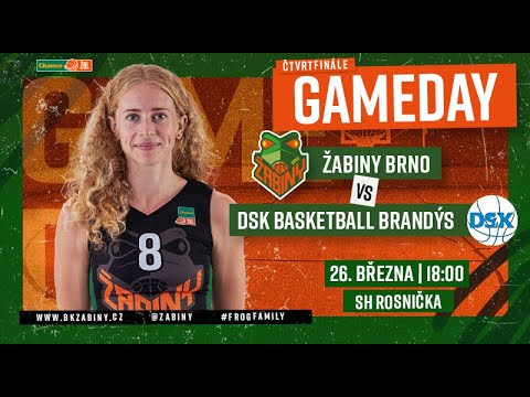 Playoff Chance ŽBL: Žabiny Brno - DSK Basketball Brandýs, 26.3.2025