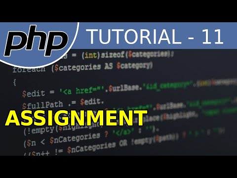 Php Assignment Operators Php Tutorial For Beginners 11