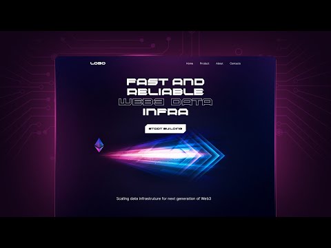Beautiful Website design Speed art Figma + Photoshop