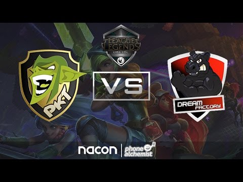 PKT vs Dream Factory- #LigaLoL - Mapa 1 - Jornada 4 - T1