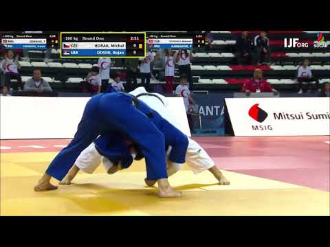 2019 Antalya 1 K 100 kg Horák Michal CZE vs  Dosen Bojan SRB