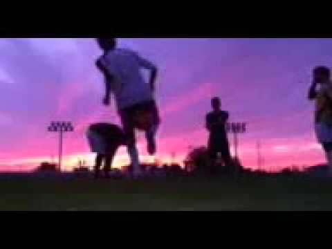 Freestyle soccer break dance