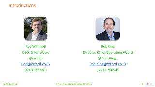 Top 10 Automation Myths