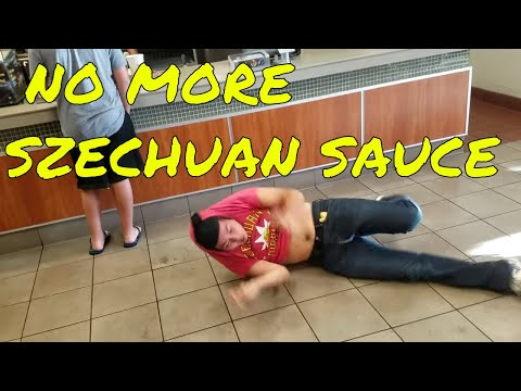 RICK AND MORTY MCDONALD'S SZECHUAN SAUCE FREAKOUT!!!! (ORIGINAL VIDEO)